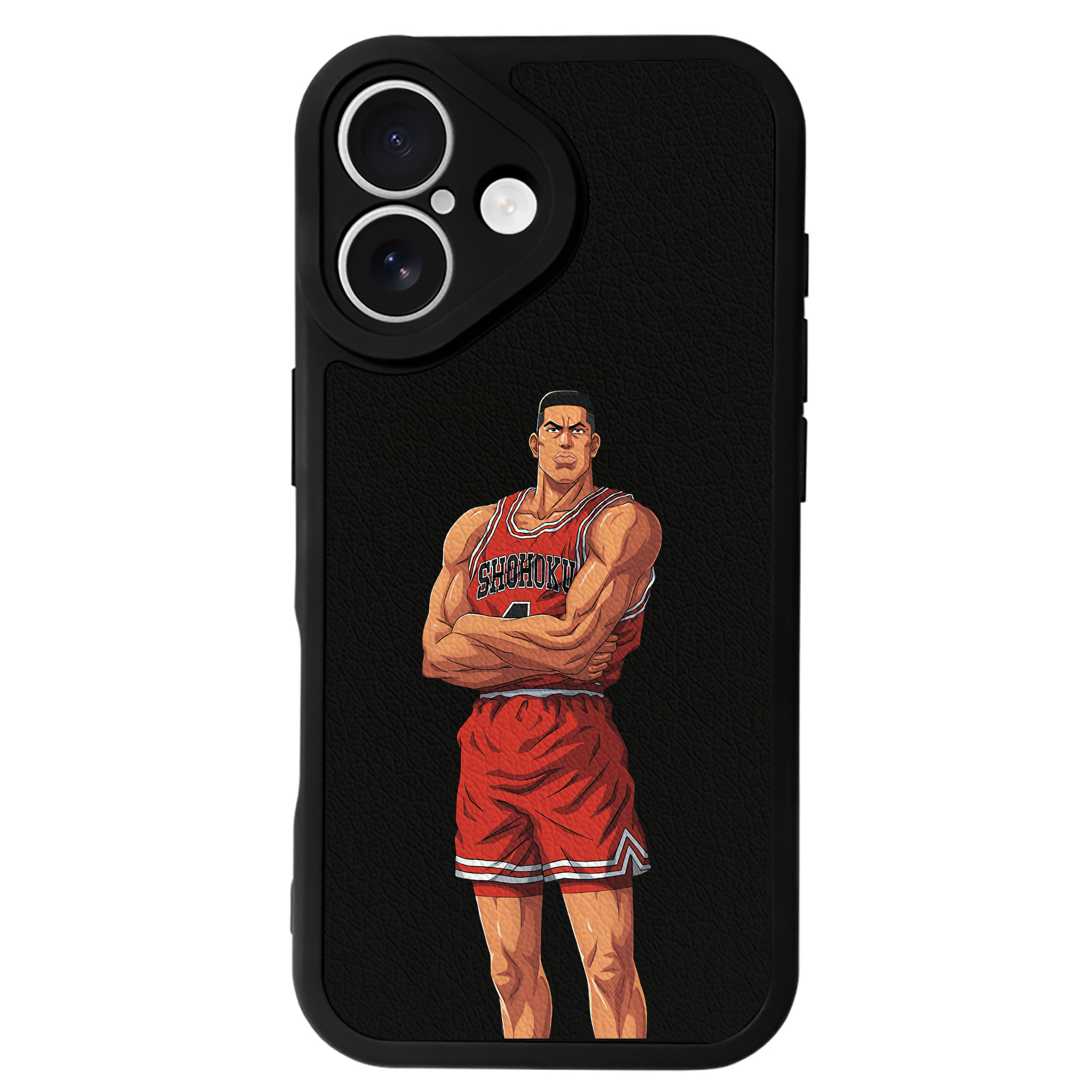 （画像用） SLAM DUNK／スラムダンク 【iPhone 16シリーズ対応】シリコンスマホケース（レザー調） 材質：シリコン
